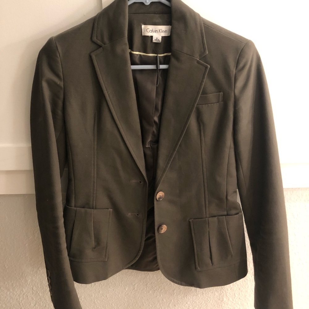 Calvin Klein Suit Jacket and Skirt Set